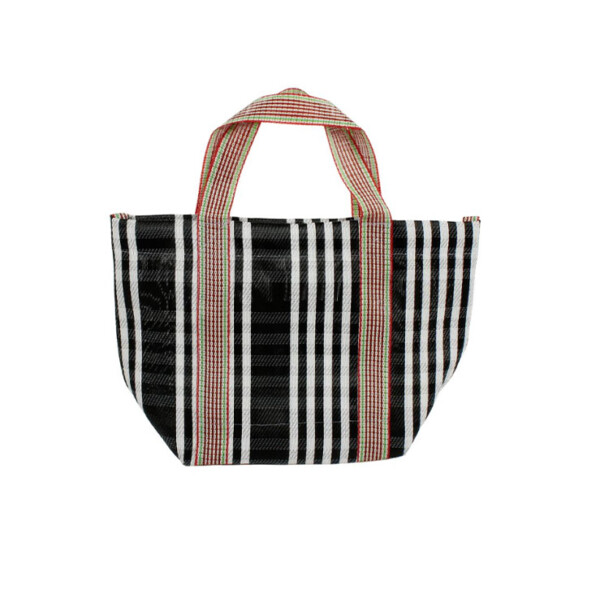 Recycled Woven Lunch Bag – Pebble