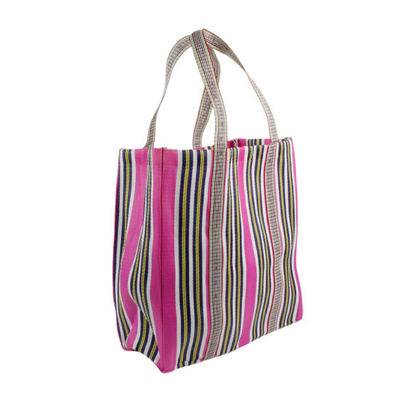 Recycled Woven Tote Bag – Fire - Image 2