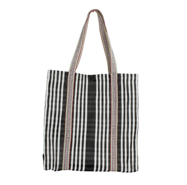 Recycled Woven Tote Bag – Pebble