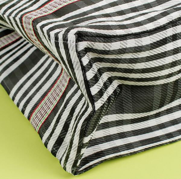 Recycled Woven Tote Bag – Pebble - Image 4