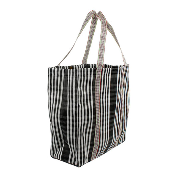 Recycled Woven Tote Bag – Pebble - Image 2