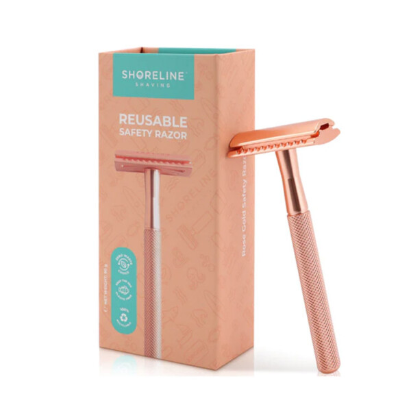Rose Gold Safety Razor