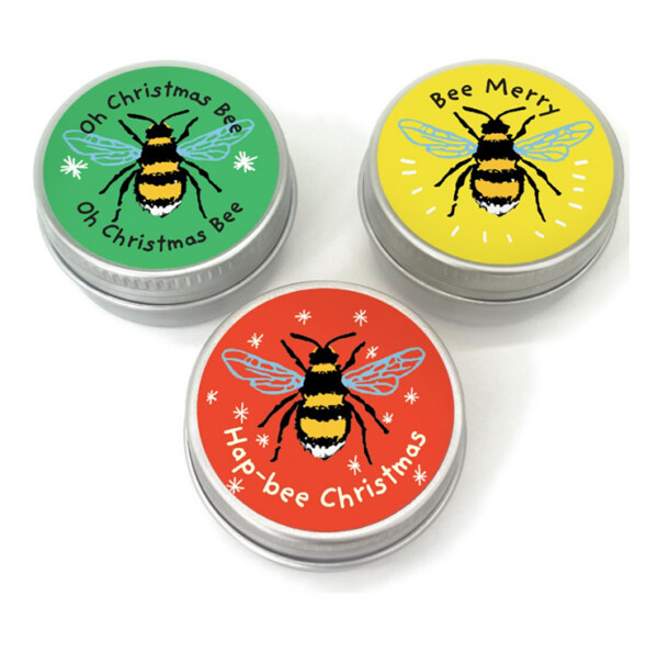 Christmas Bees Mini Tins