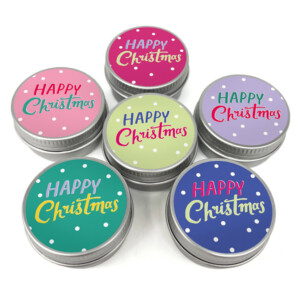 Happy Christmas Mini Tins