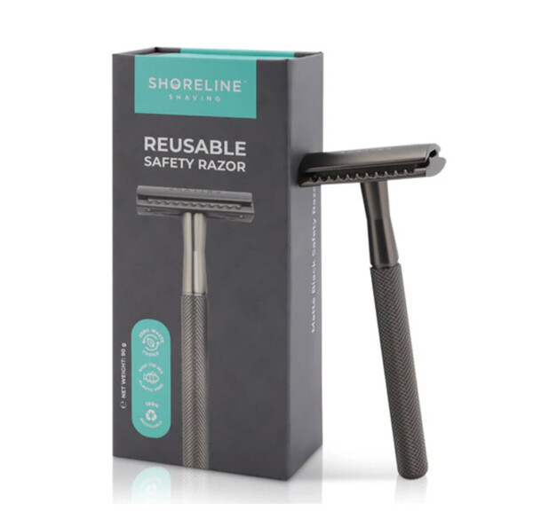 Matte Black Safety Razor