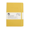 A5 Recycled Leather Notebook – Make a Mark – Yellow