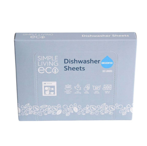Dishwasher Sheets – Pack 32 – Unscented