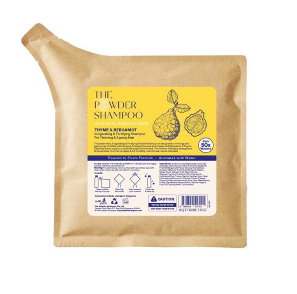 Invigorating Powder Shampoo- Thinning & Ageing  20g-100g - Image 6