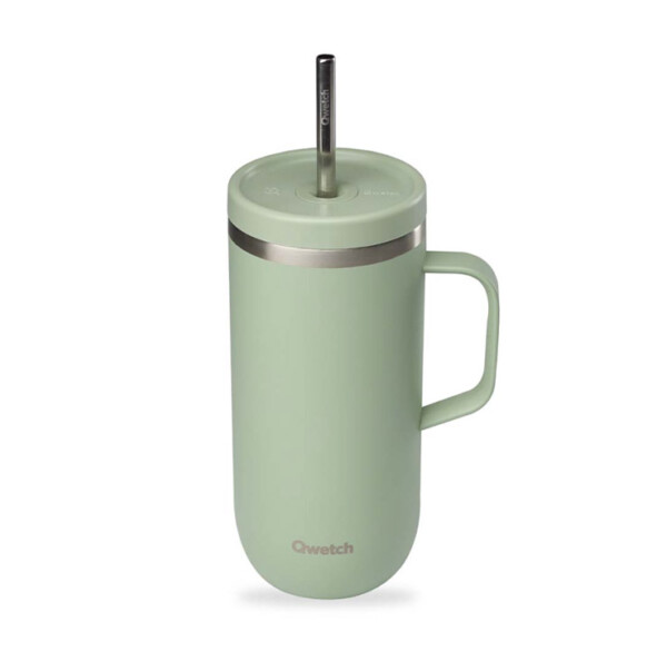 Stainless Steel Insulated Cold Cup With Handle - Linden - 600ml