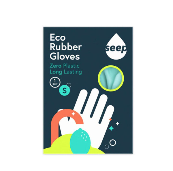 Eco Rubber Gloves - Turquoise - Image 5
