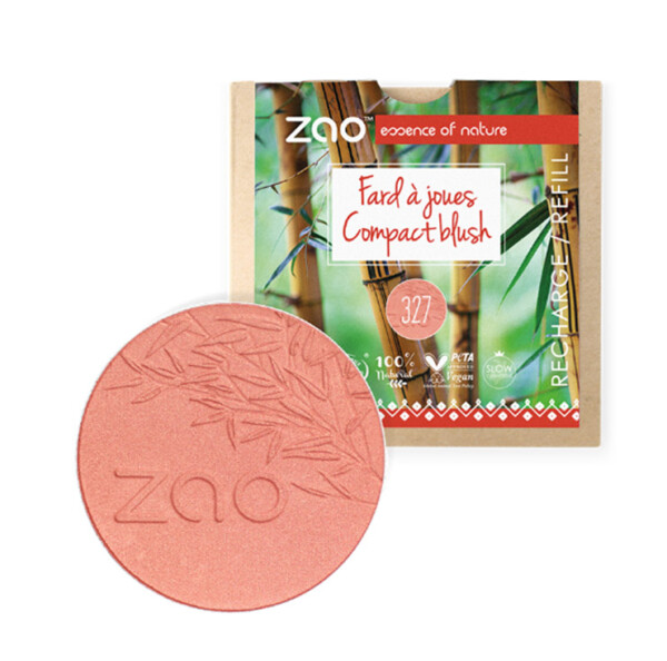 Compact Blush Powder - Coral Pink 327 - Image 2