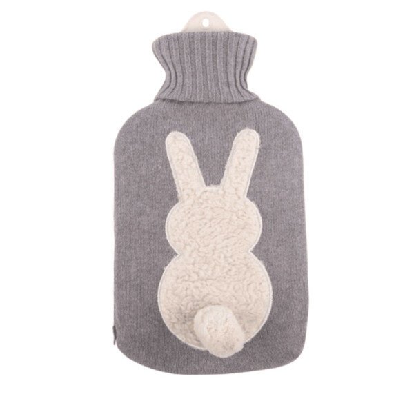 Natural Rubber Hot Water Bottle - Bunny