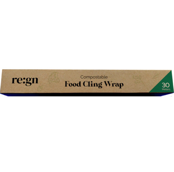 Re:gn Compostable Food Cling Wrap (Cling Film) – 30m