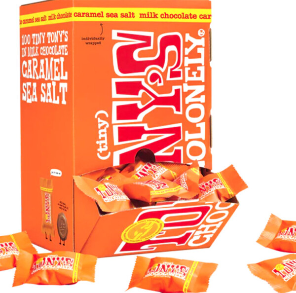 Tiny Tony's Milk Caramel Sea Salt - 100 Pieces