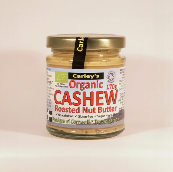 Organic Cashew Roasted Nut Butter 170g