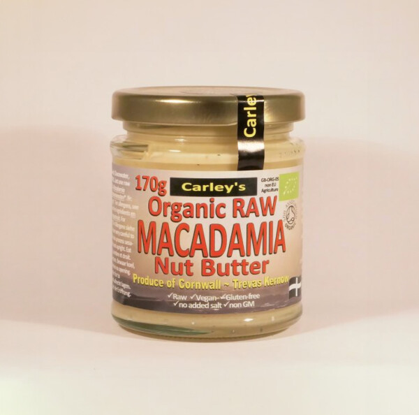 Organic Macadamia Nut Butter 170g