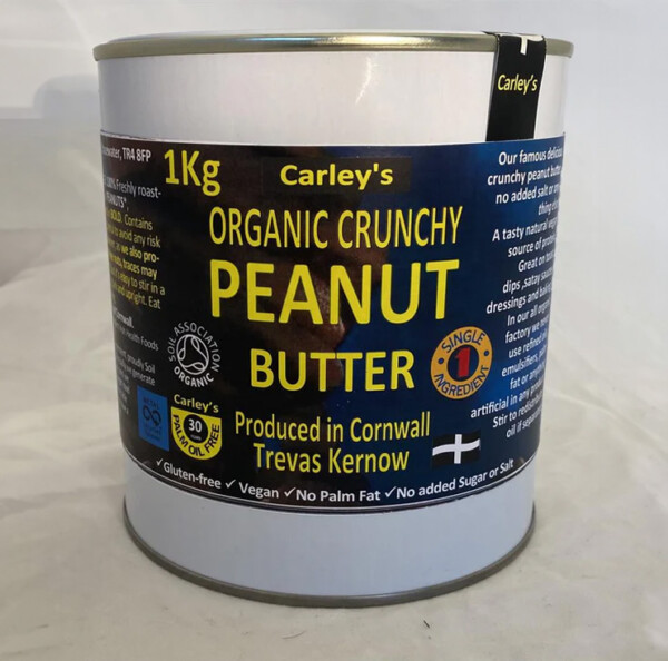 Organic Crunchy Peanut Butter - 1kg