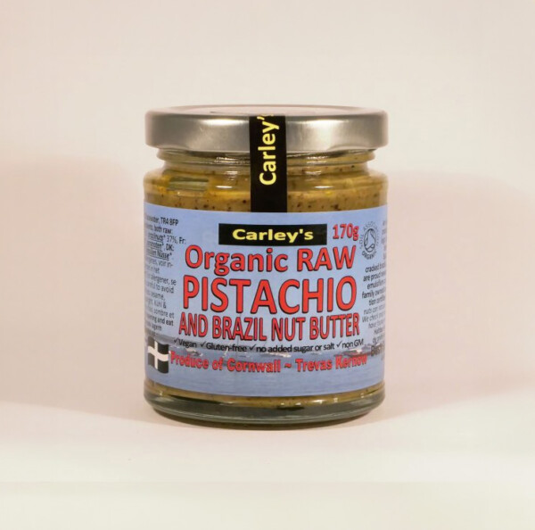 Organic Pistachio and Brazil Nut Butter 170g