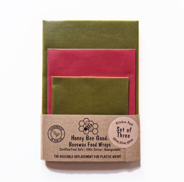 Beeswax Wraps - Sage - Set of 3