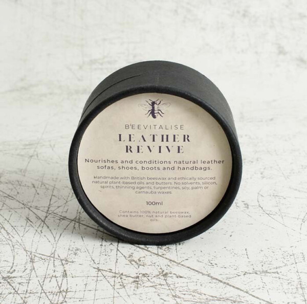 Beevitalise Natural Beeswax Leather Revive Balm - 100ml - Image 2
