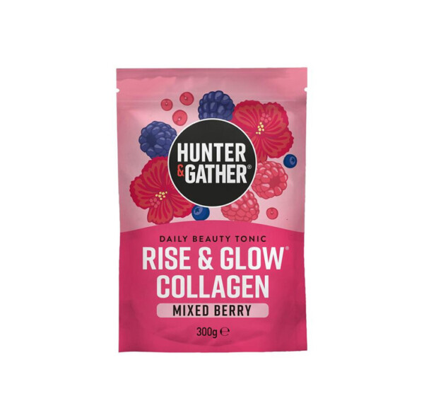 Rise & Glow Collagen - Mixed Berry 300g