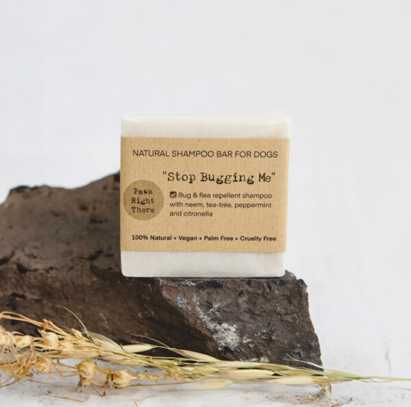 'Stop Bugging Me' Natural Dog Shampoo Bar - 80g