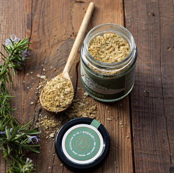 Rosemary Infused Sea Salt Flakes - 100g - Image 2