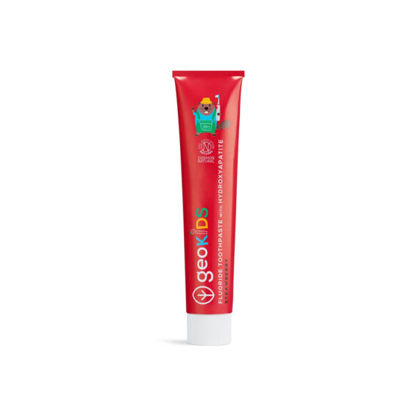 Kids Fluoride toothpaste with Hydroxyapatite - Strawberry