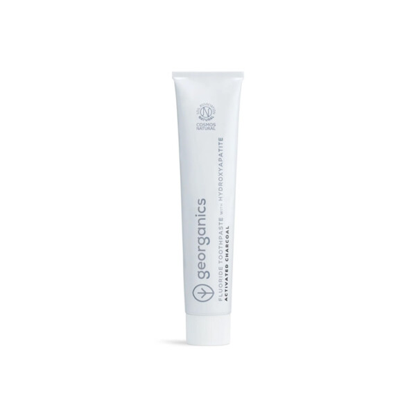 Fluoride toothpaste with Hydroxyapatite - Activated Charcoal