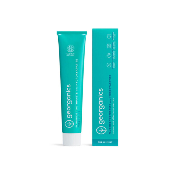 Fluoride toothpaste with Hydroxyapatite - Fresh Mint - Image 2