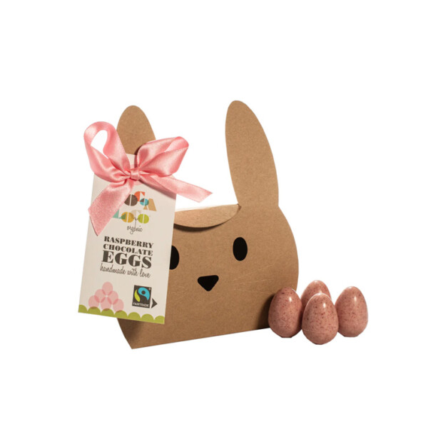 White Chocolate & Raspberry Mini Eggs - 140g