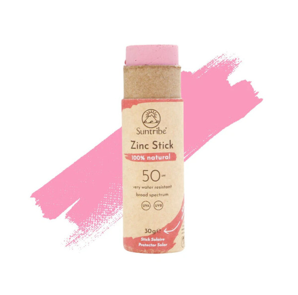 All Natural Mineral Zinc Sun Stick – SPF 50 – Pretty Pink - Image 3