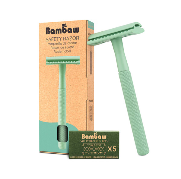 Double Edge Safety Razor - Mint Green