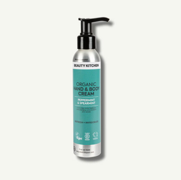 Organic Hand & Body Cream Peppermint & Spearmint - 150ml