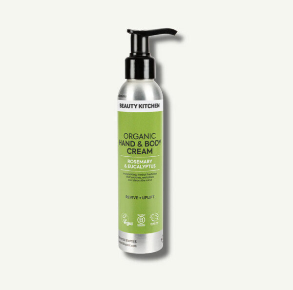 Organic Hand & Body Cream Rosemary & Eucalyptus -150ml