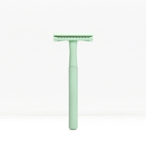 Double Edge Safety Razor - Mint Green - Image 2