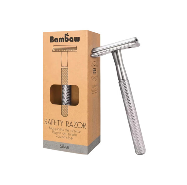 Double Edge Safety Razor - Silver