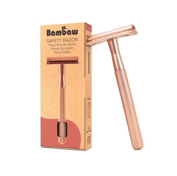 Double Edge Safety Razor - Rose Gold
