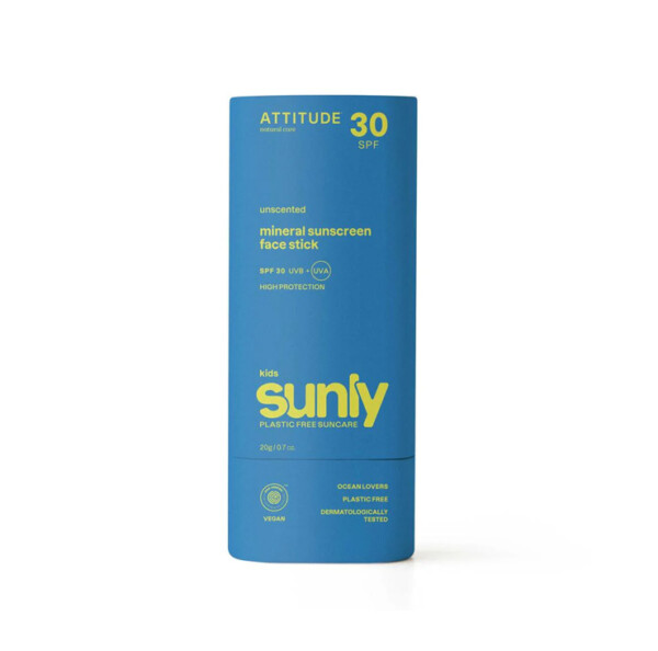Sunly Sunscreen Face Stick Kids SPF30 Unscented - 20g