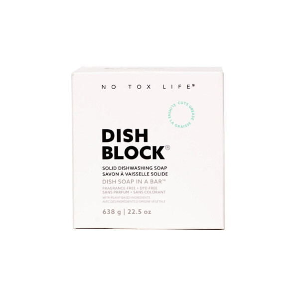 DISH BLOCK® Solid Dish Soap - 170g & 638g