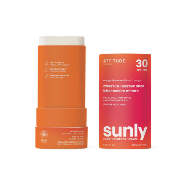 Mineral Sunscreen Stick SPF 30 - Orange Blossom - 60g - Image 2