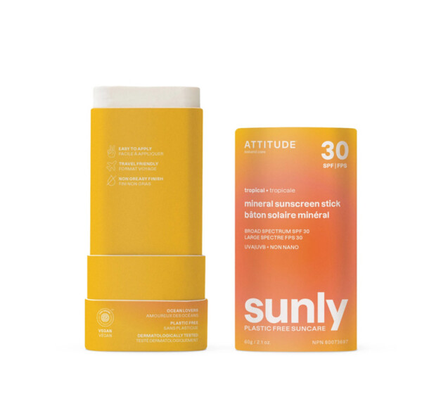 Mineral Sunscreen Stick SPF 30 - Tropical - 60g - Image 2