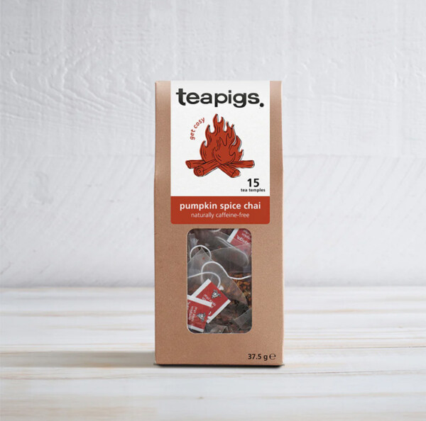 Plastic Free Pumpkin Spice Chai Tea Bags