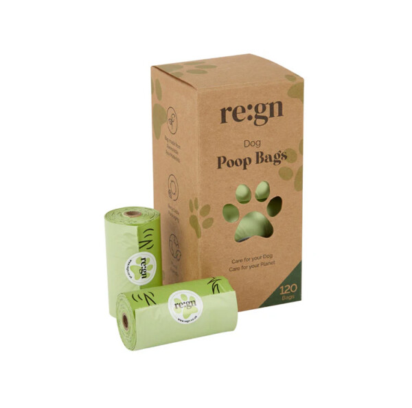 Extra Strong Compostable Dog Poop Bags – 120 Bags - Image 2
