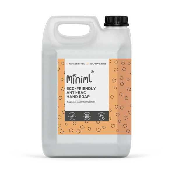 Anti-Bac Hand Soap - Sweet Clementine - Bulk Refill 5L