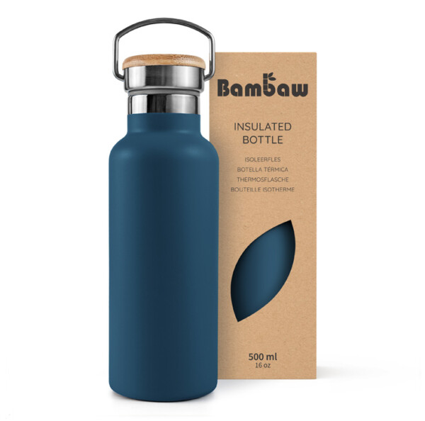 Stainless Steel Insulated Bottle 350ml - 1000ml - Aegean Blue