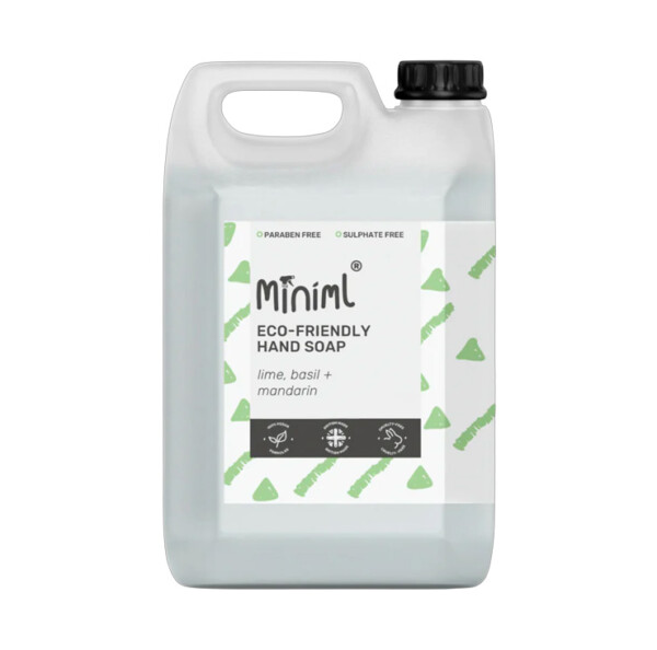 Hand Soap - Lime, Basil + Mandarin - Bulk Refill 5L