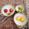 Jute Handled Bowl Set – Natural/White - Image 2