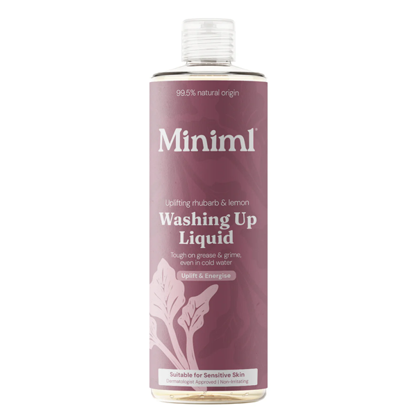 Washing Up Liquid - Rhubarb + Lemon - 400ml
