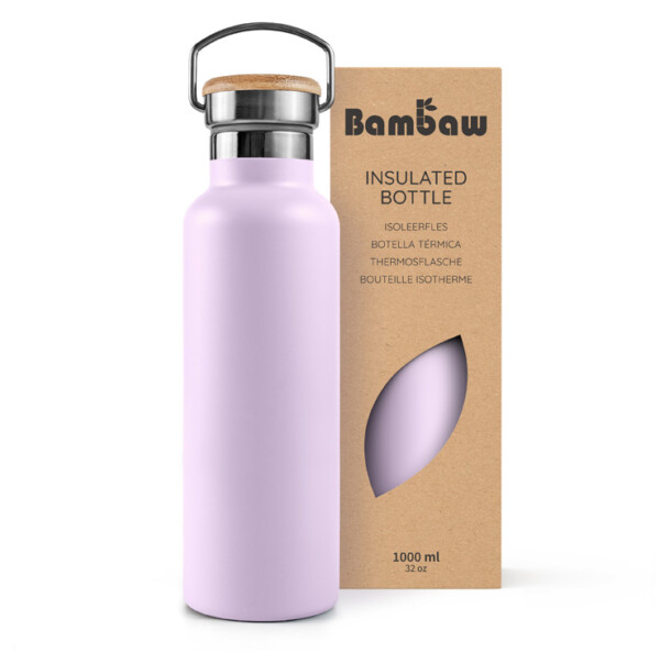 Stainless Steel Insulated Bottle 350ml - 1000ml - Lavender Haze - Image 5